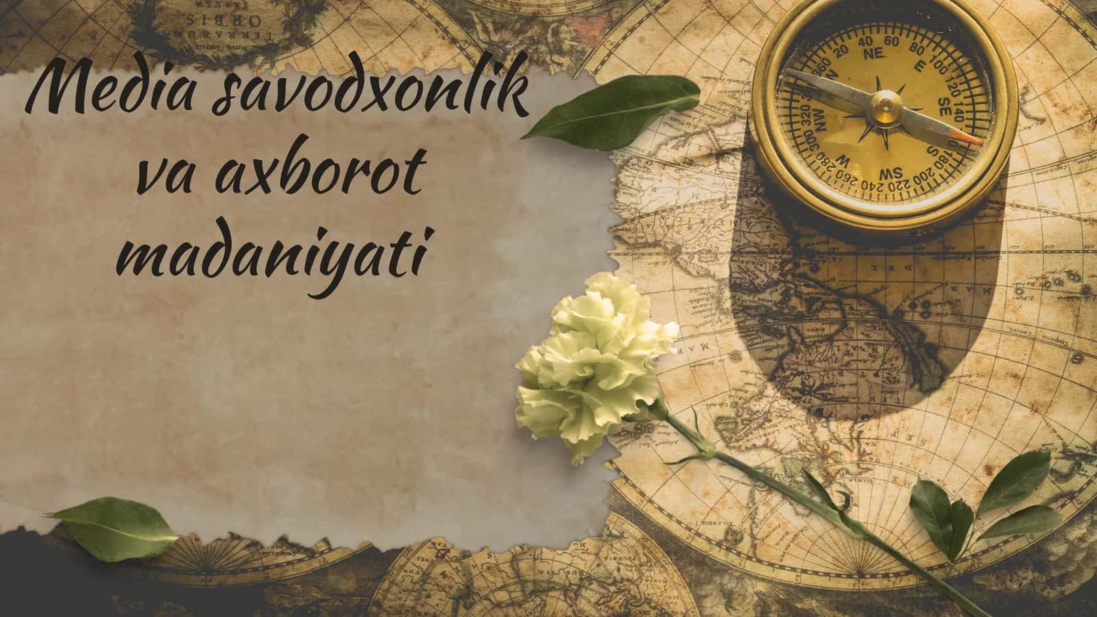 Media savodxonlik va axborot madaniyati