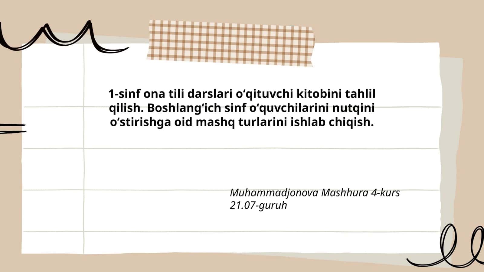 1-sinf ona tili darslari oʻqituvchi kitobi