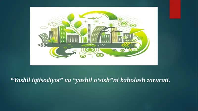 Yashil iqtisodiyot