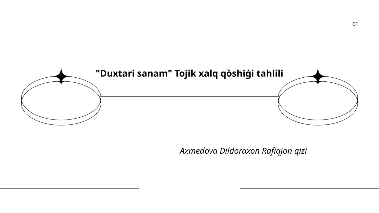 "Duxtari sanam" Tojik xalq qòshiģi tahlili