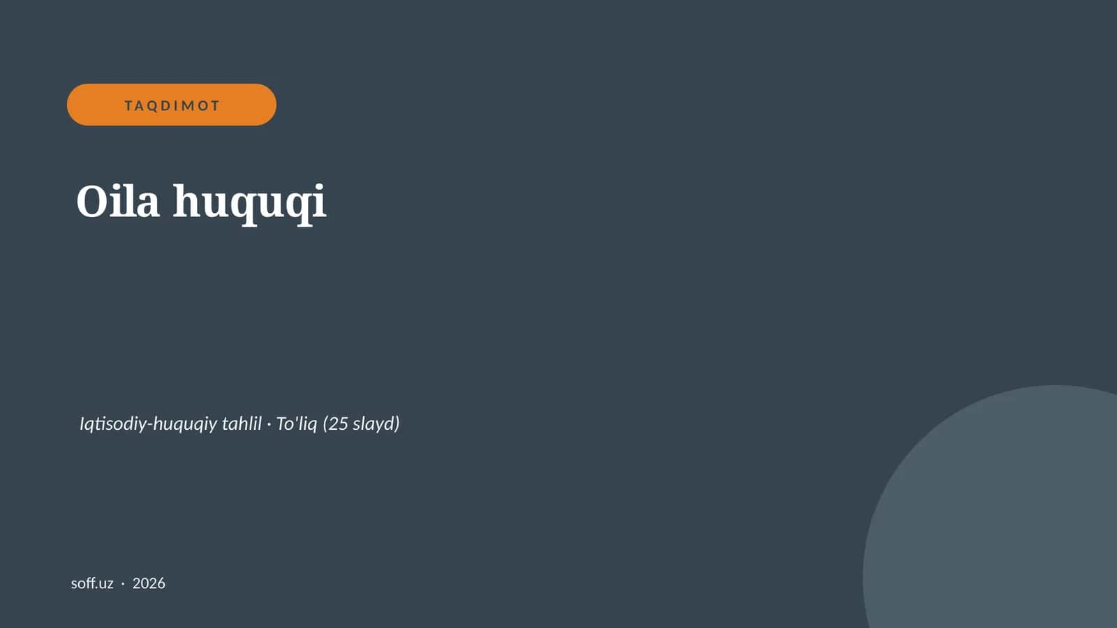 Oila huquqi
