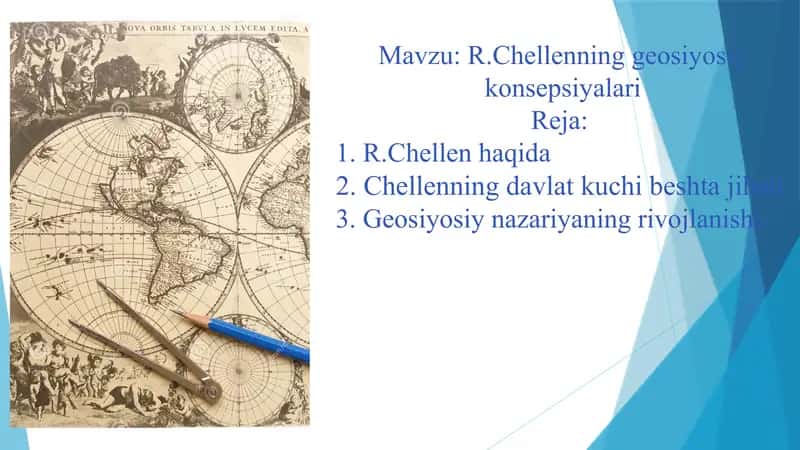 R.Chellenning geosiyosiy konsepsiyalari