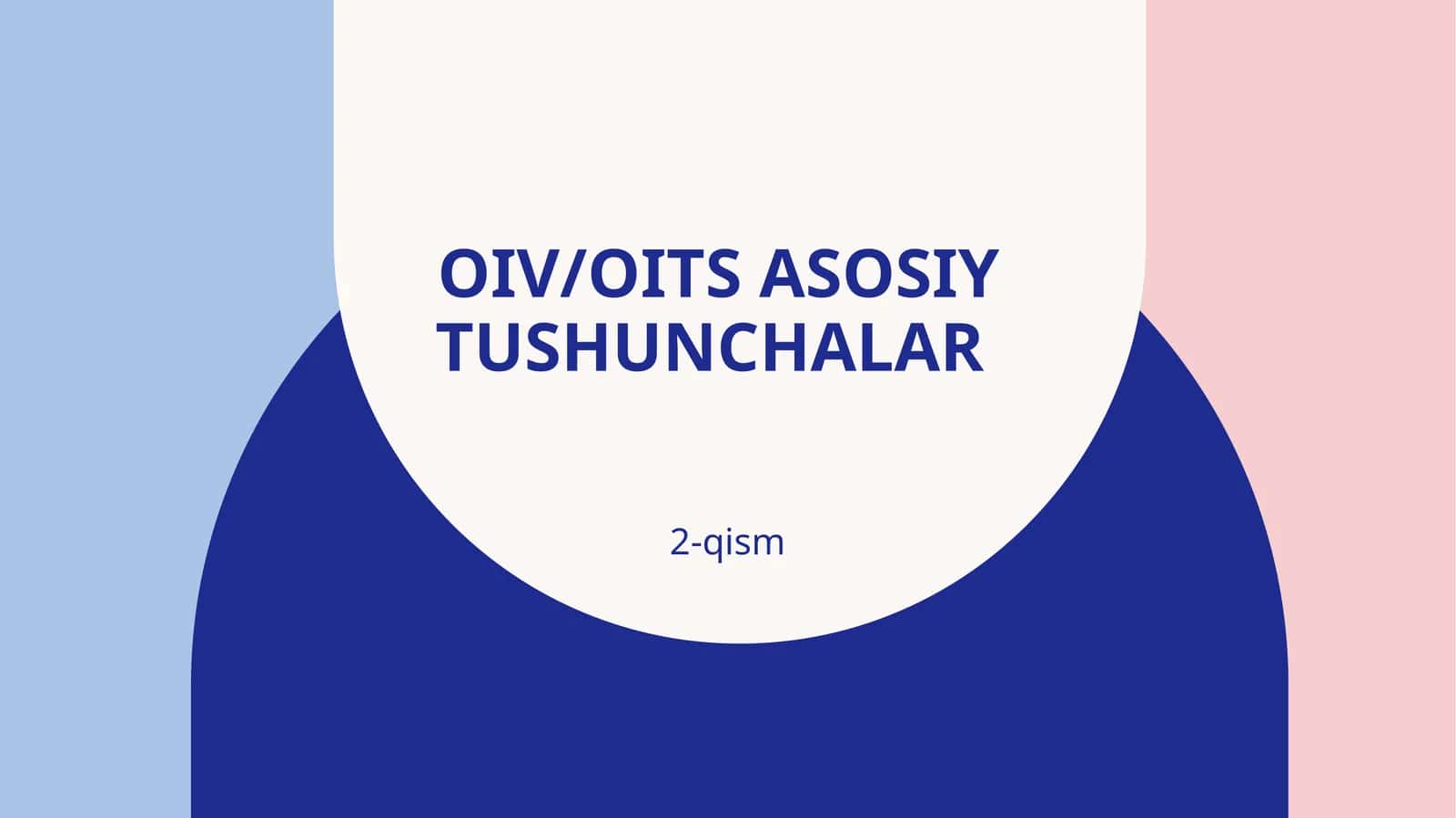 OIV/OITSasosiytushunchalar