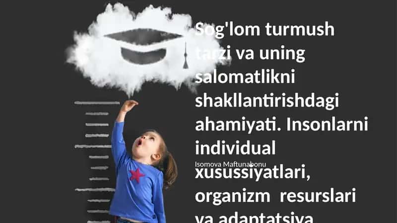 Turmush Tarzi Orqali Sog'liqni Saqlashni O'zgartirish