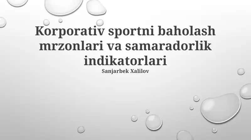 Korporativ sport dasturlari