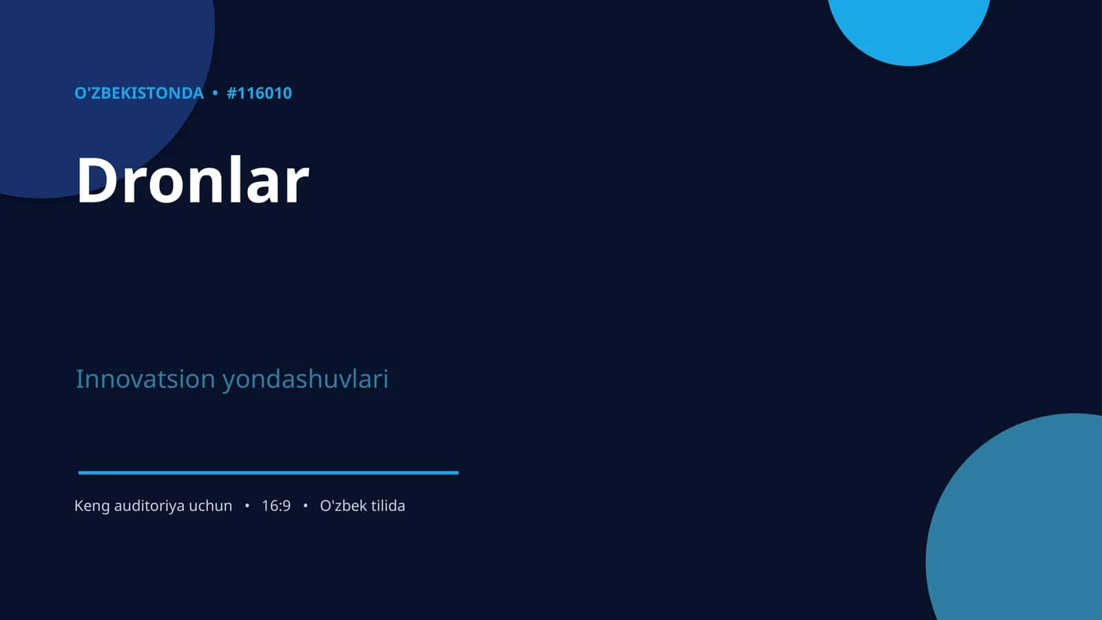 Dronlar