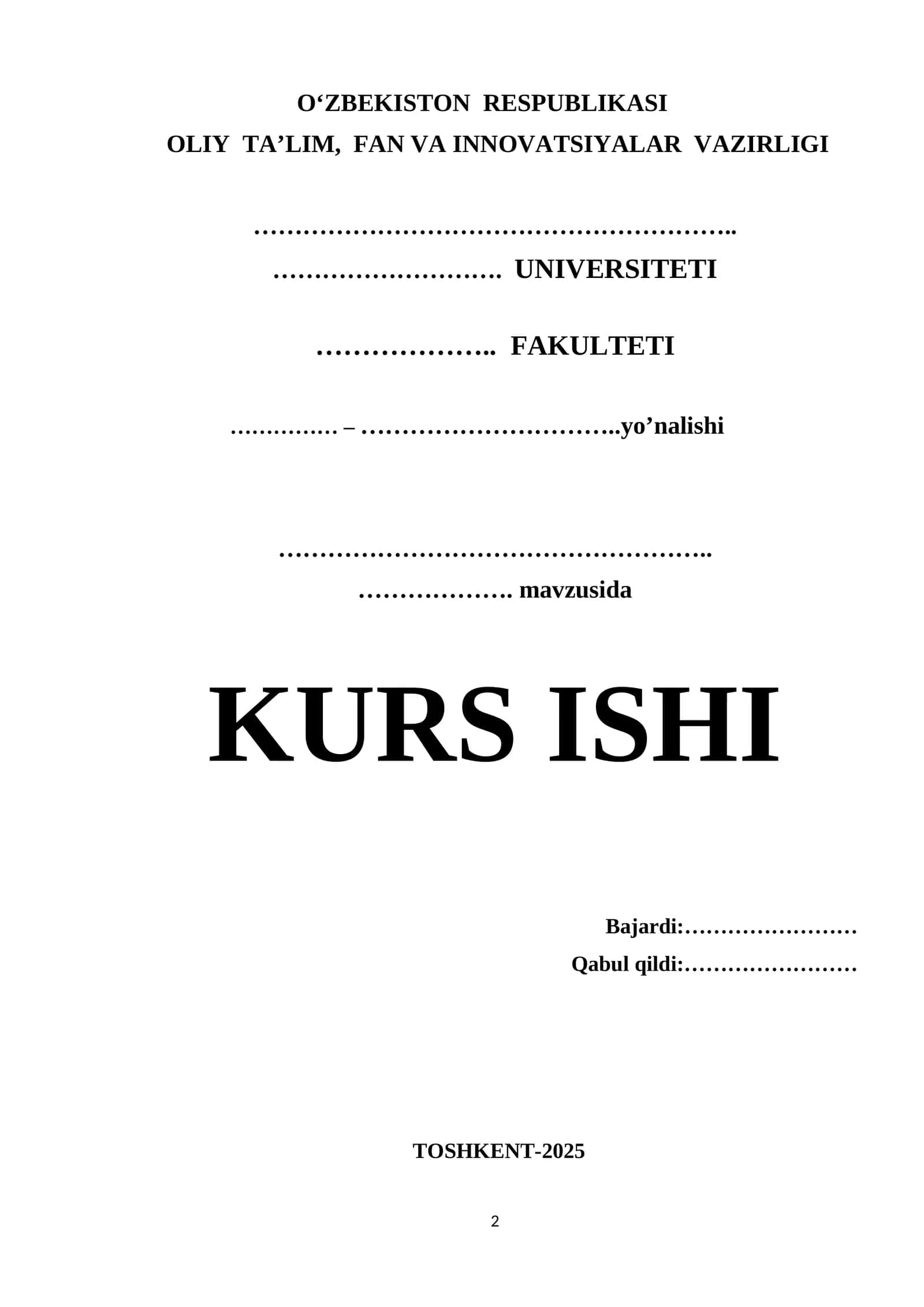 Uinston Cherchil faoliyati va uning hukumat tepasiga kelishi Kurs ishi