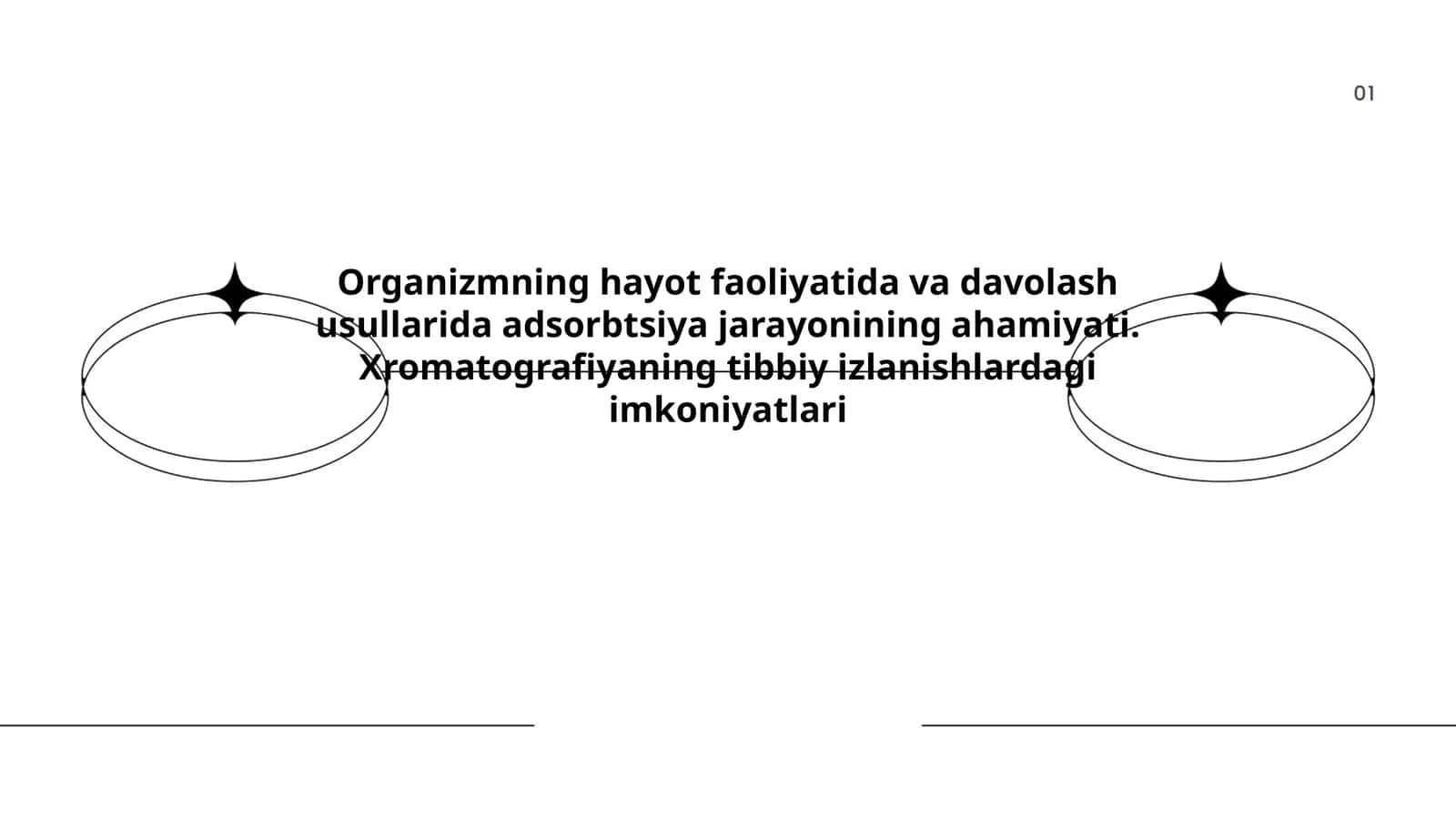 Xromatografiyaning tibbiy izlanishlardagi imkoniyatlari