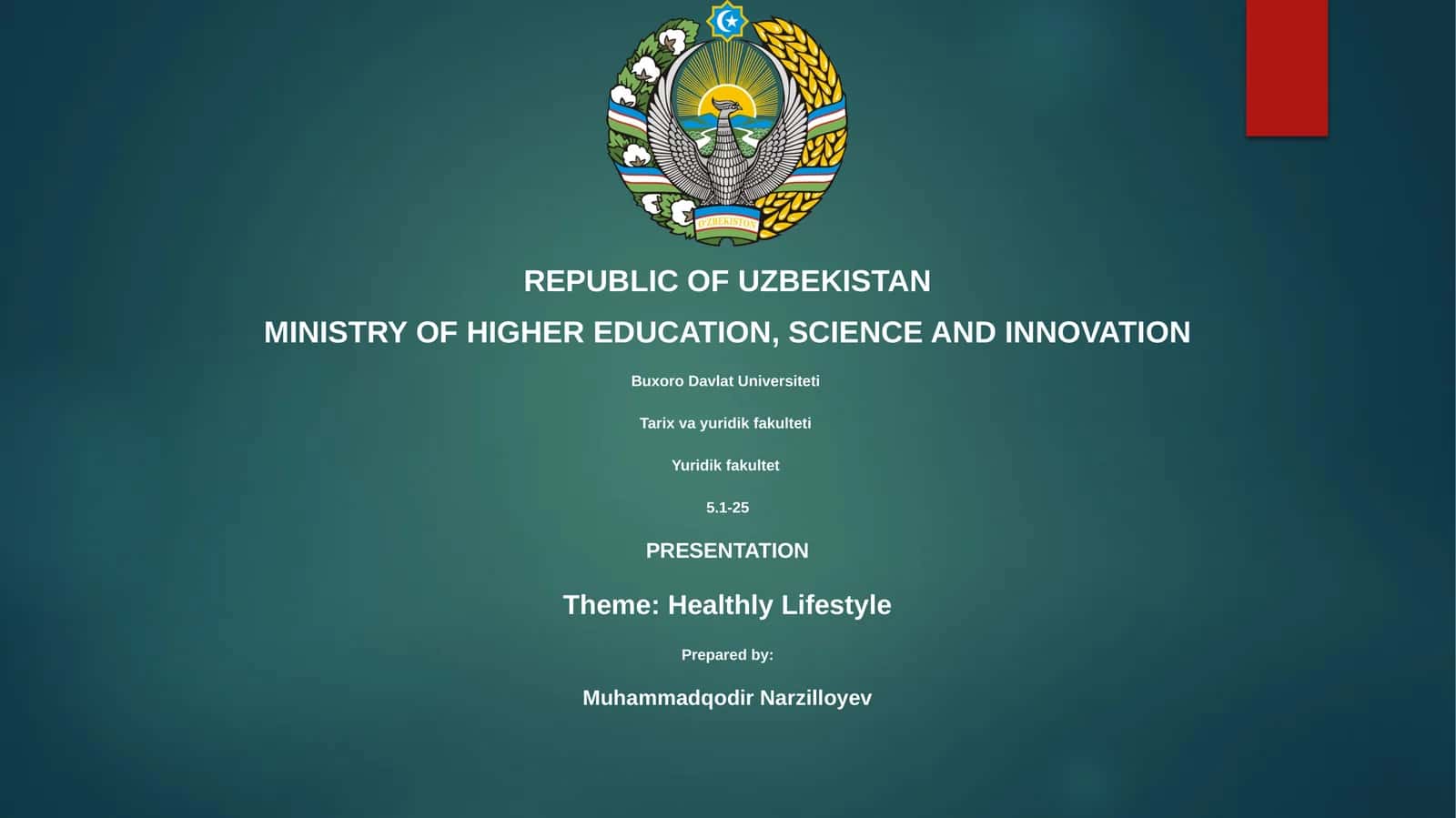 Healthly Lifestyle