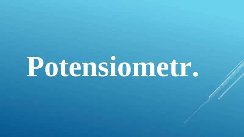 Potensiometr