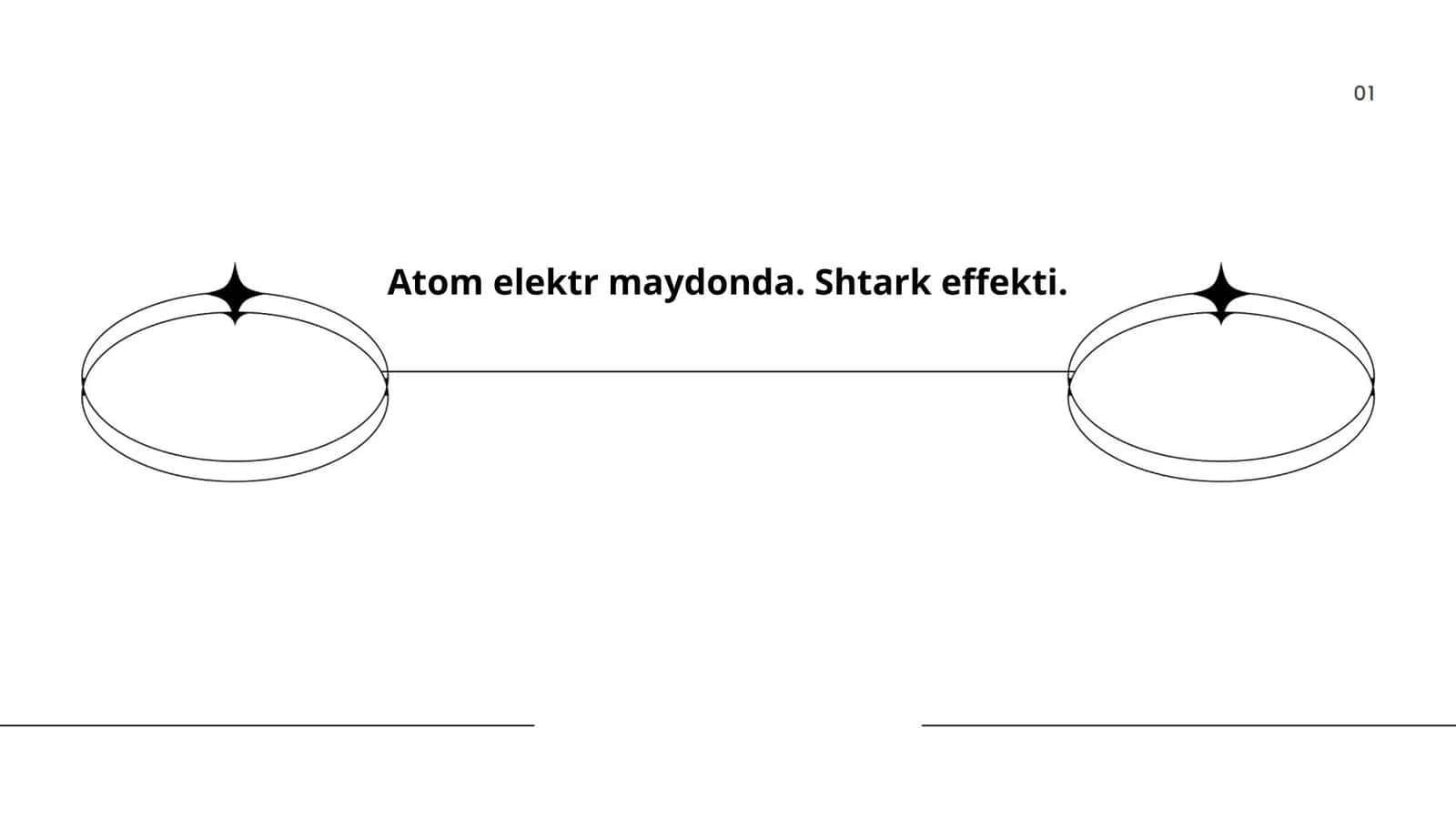Atom elektr maydonda. Shtark effekti