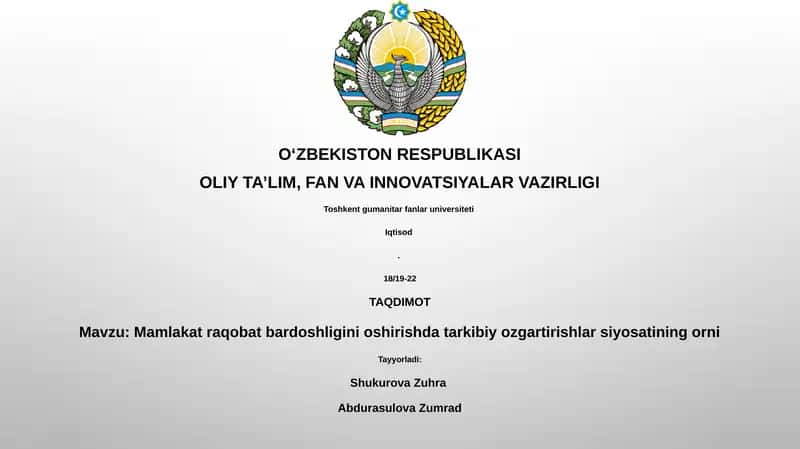 Strukturaviy tuzatish siyosati