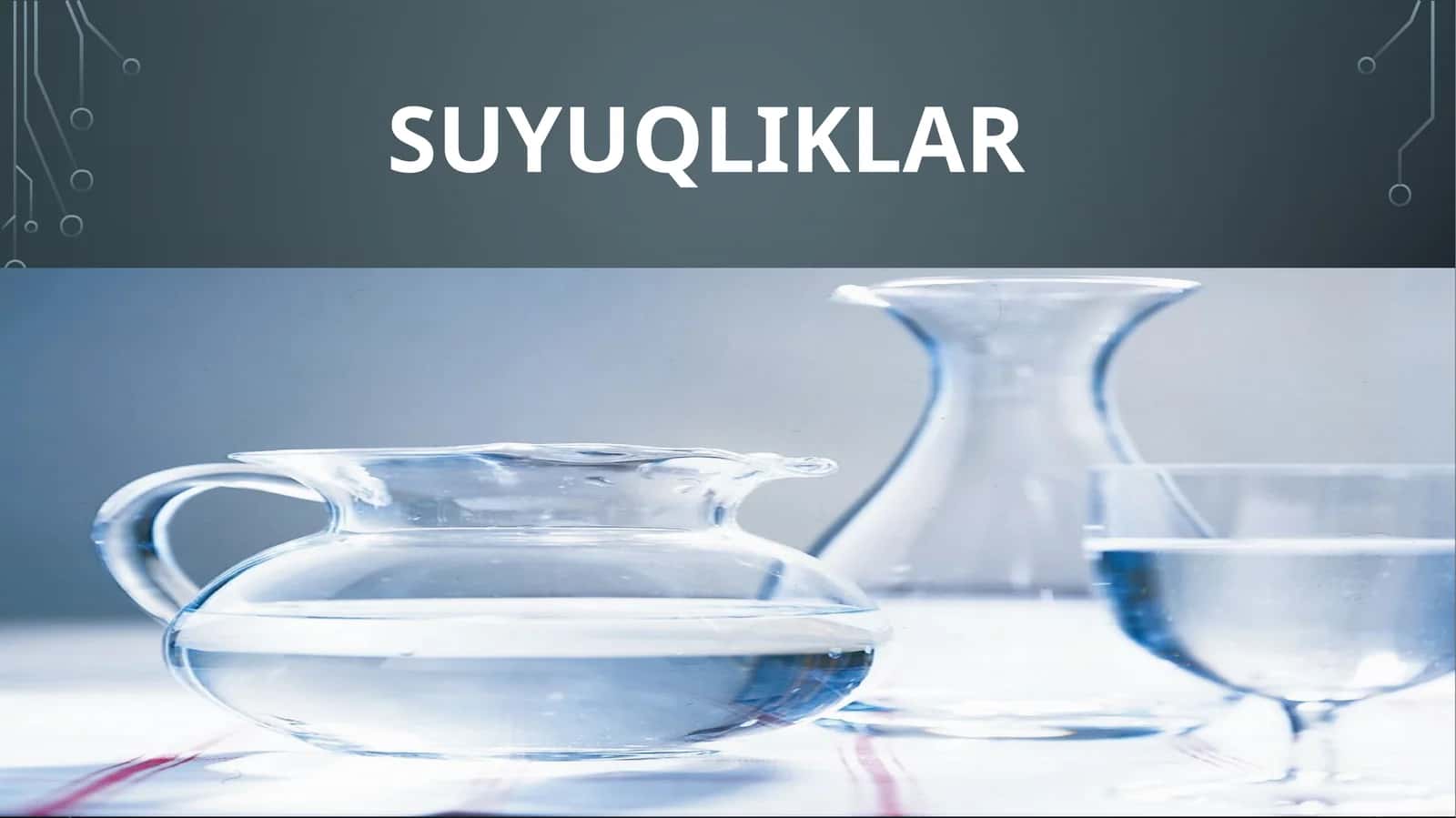 SUYUQLIKLAR
