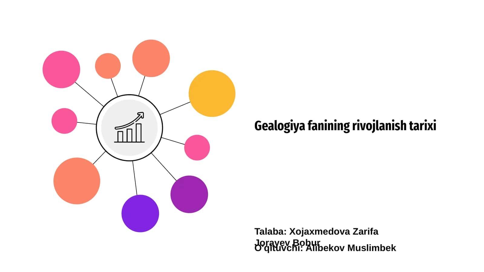 Geologiya fanining rivojlanish tarixi