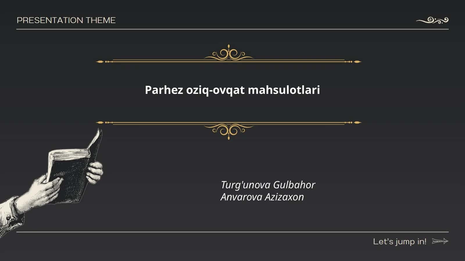 Parhez oziq-ovqat mahsulotlari
