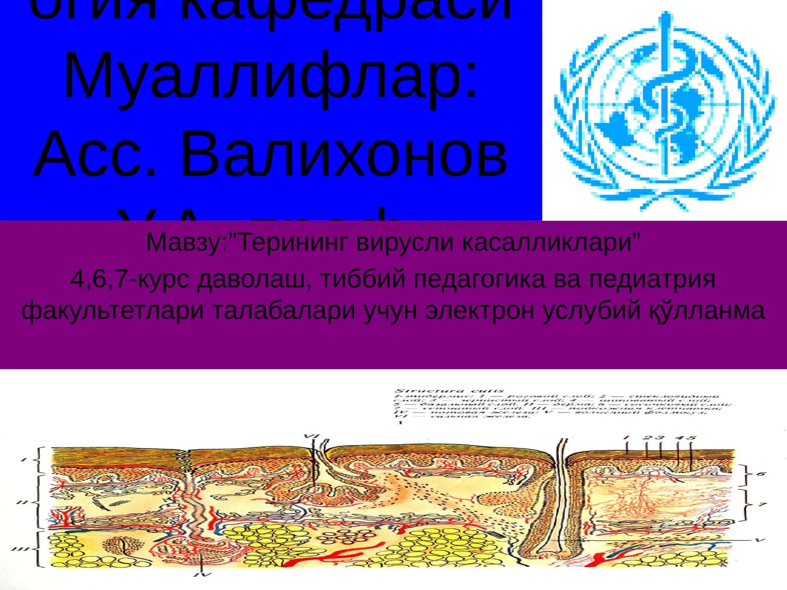 Терининг вирусли касалликлари