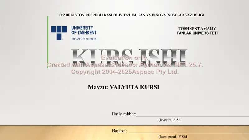 Valyuta Kursi