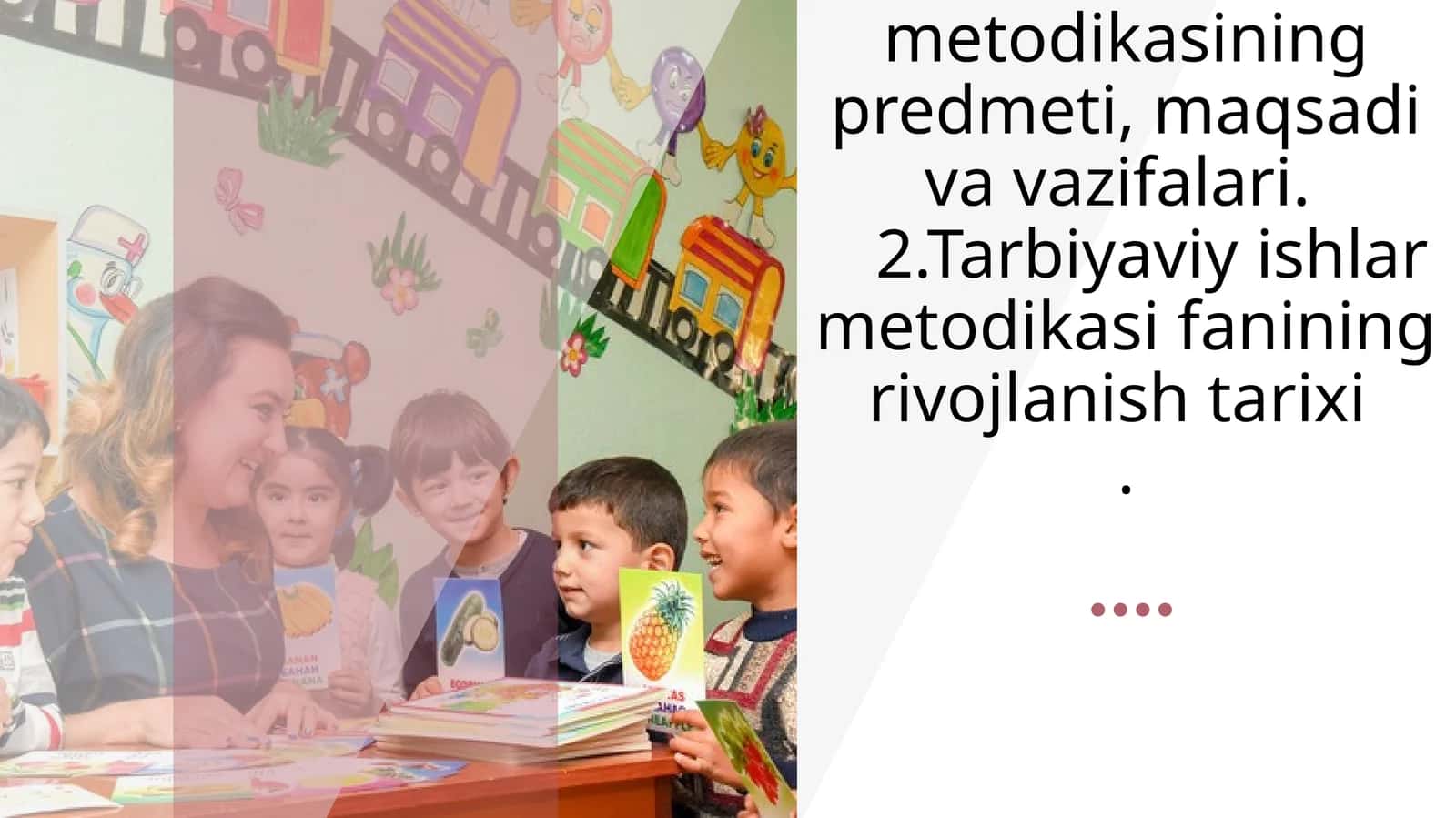 Tarbiyaviy ishlar metodikasi fani