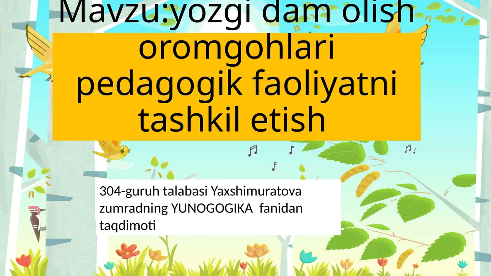 YUNOGOGIKA fanidant aqdimoti