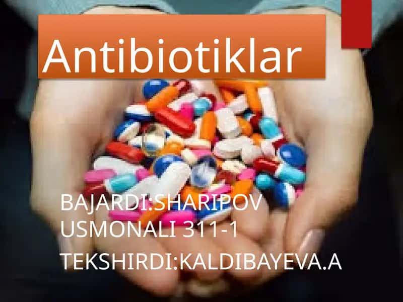 Antibiotiklar