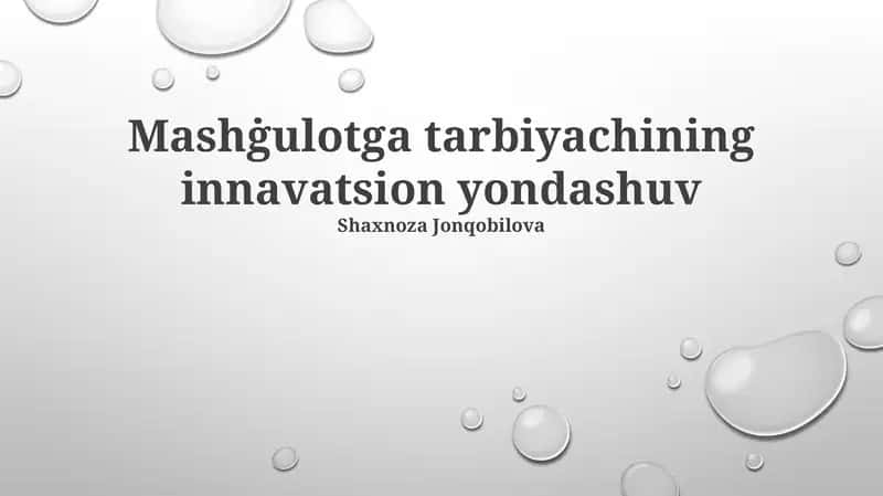 Shaxnoza Jonqobilova