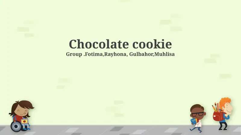 Chocolate cookie