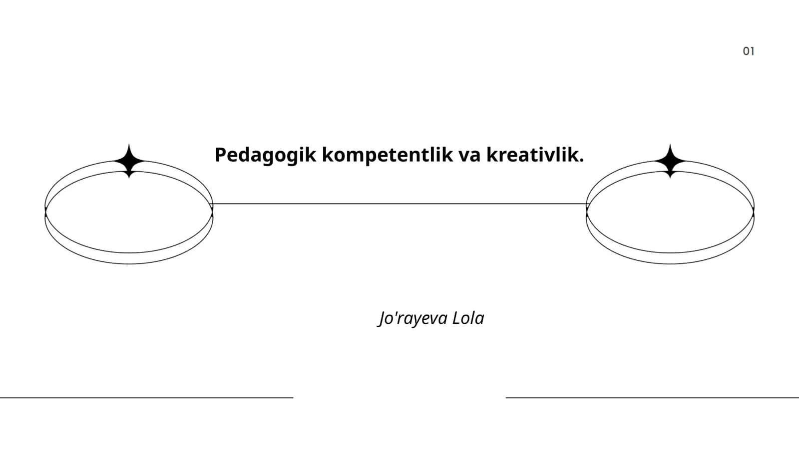 Pedagogik kompetentlik va kreativlik