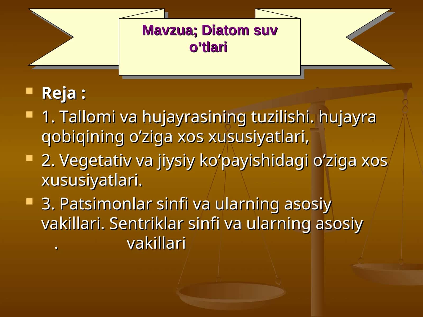 Diatom suv o’tlari
