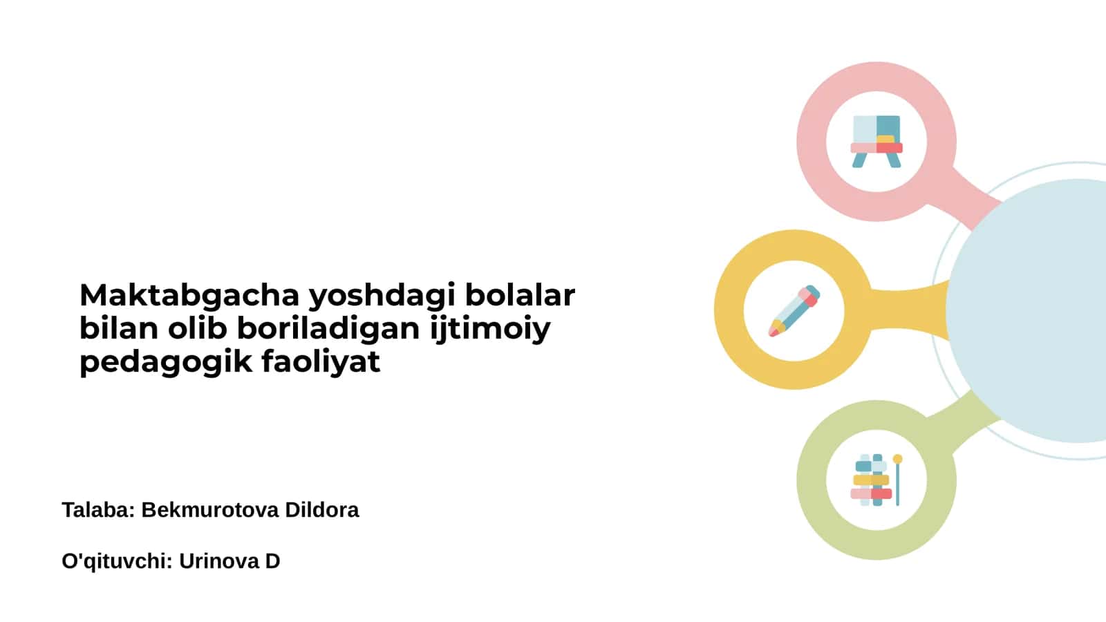 Maktabgacha yoshdagi bolalar: tavsif va xususiyatlar