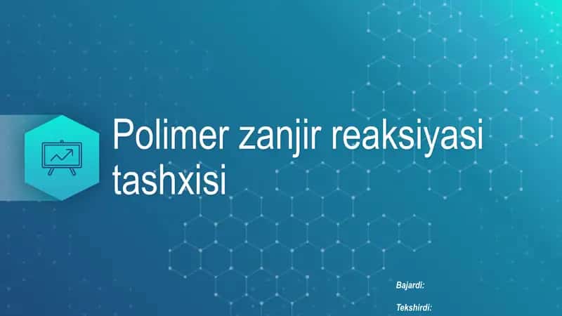 Polimer zanjir reaksiyasi tashxisi