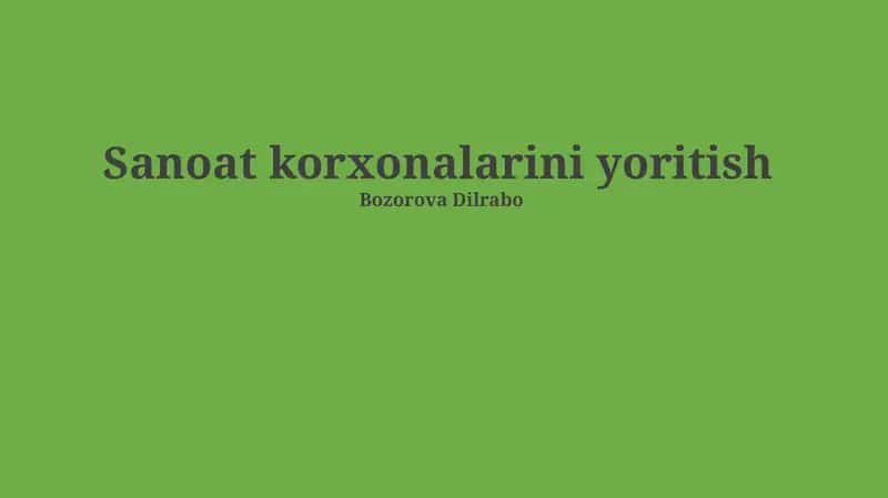 Energetika Samaradorligi va Xarajatlarni Optimallashtirish