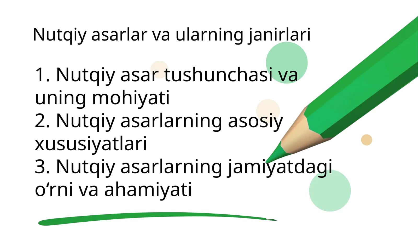 Nutqiyasarlarvaularningjanirlari
