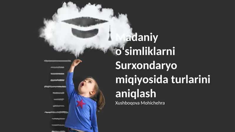 Surxondaryo miqiyosidagi Madaniy O'simliklar