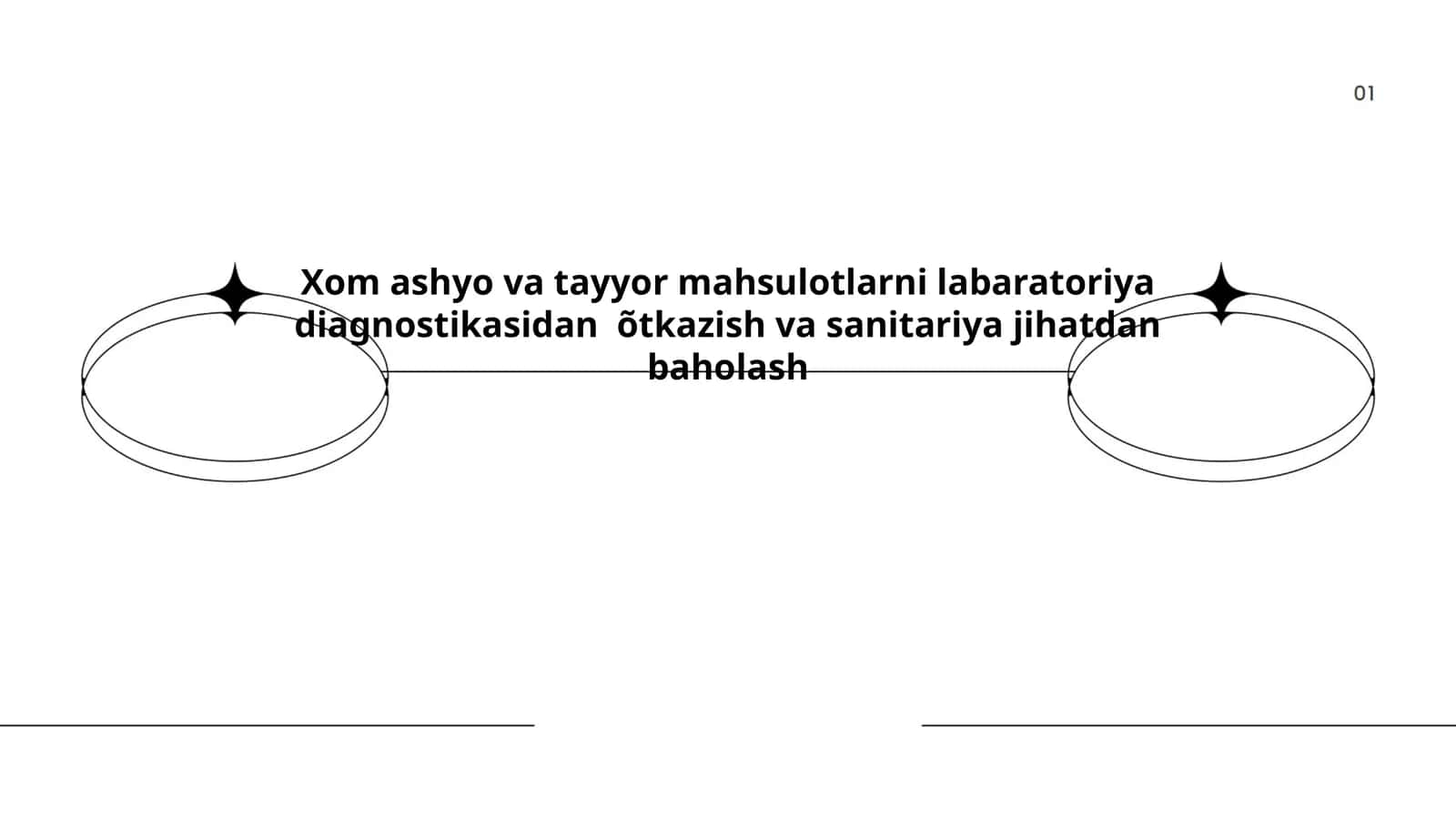Xom ashyo va tayyor mahsulotlarni labaratoriya diagnostikasidan õtkazish va sanitariya jihatdan baholash