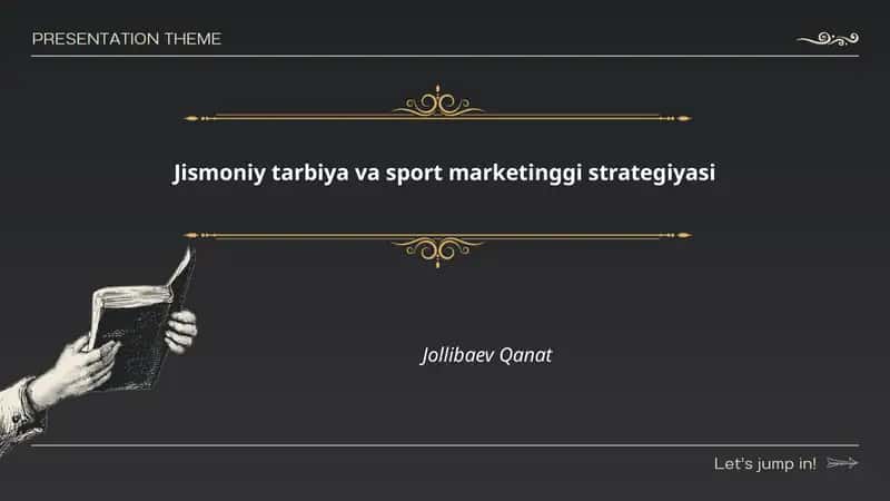 Jismoniy tarbiya va sport marketinggi strategiyasi