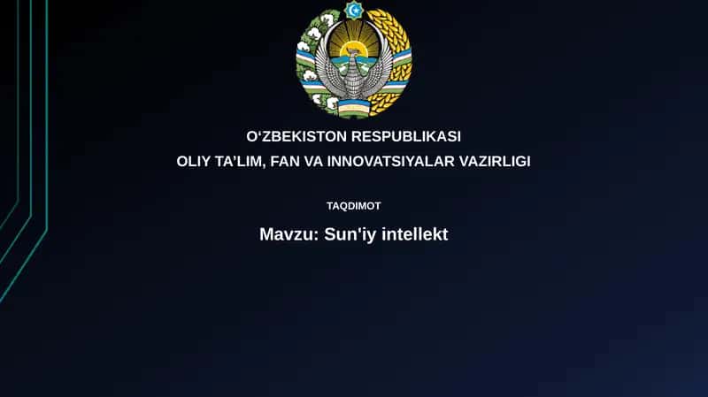 Sun'iy intellekt