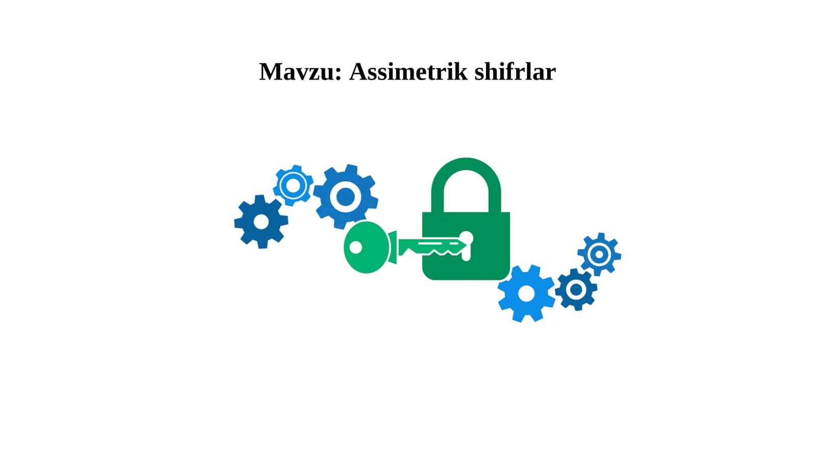Assimetrik shifrlash