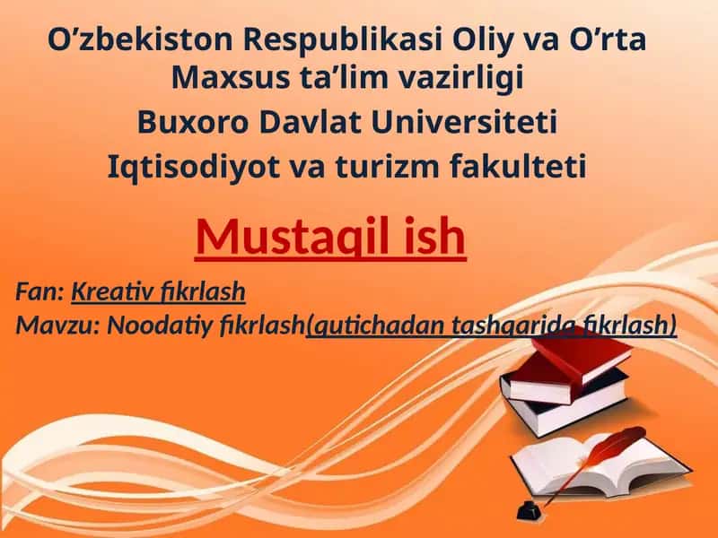 Noodatiy fikrlash