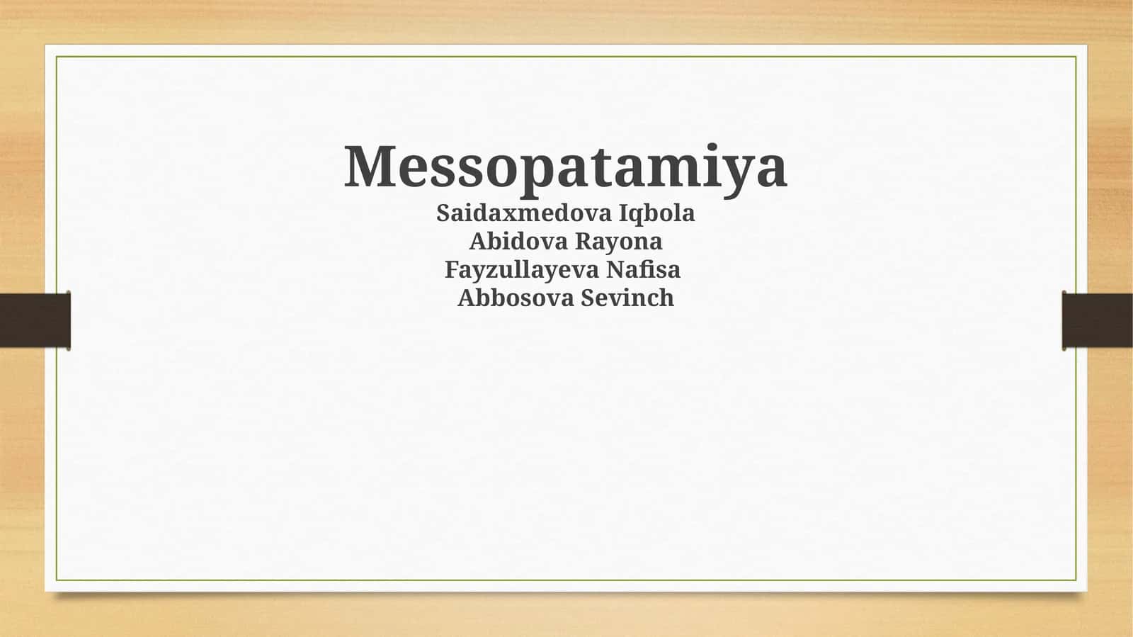 Messopatamiya