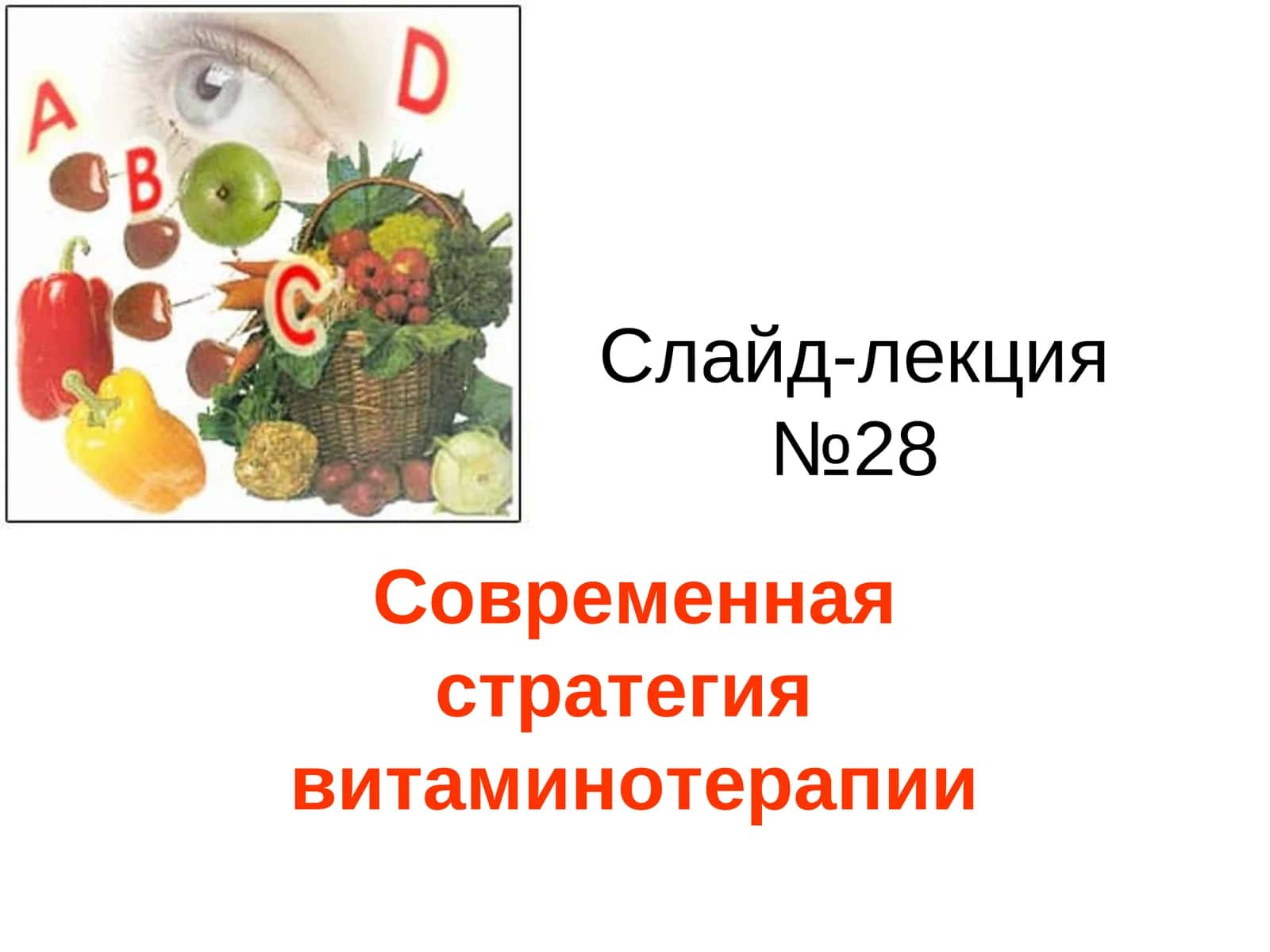 Слайд-лекция №28