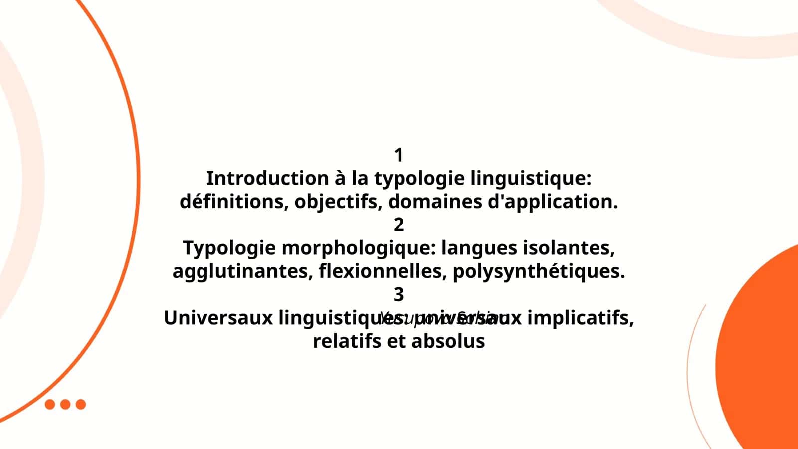 Introduction à la typologie linguistique