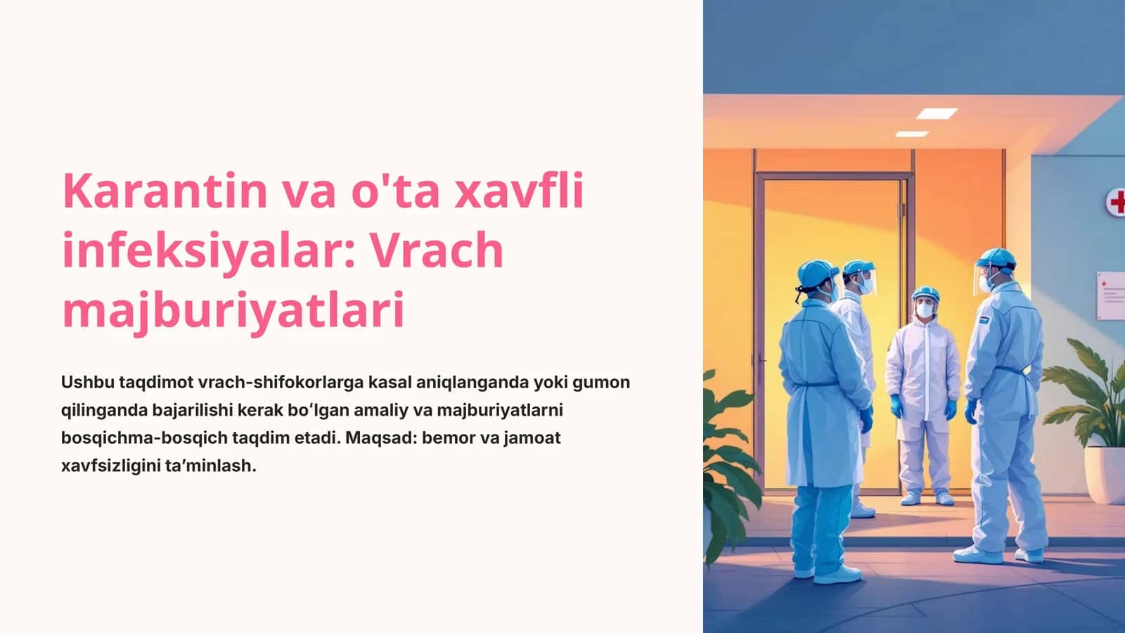 Vrach majburiyatlari