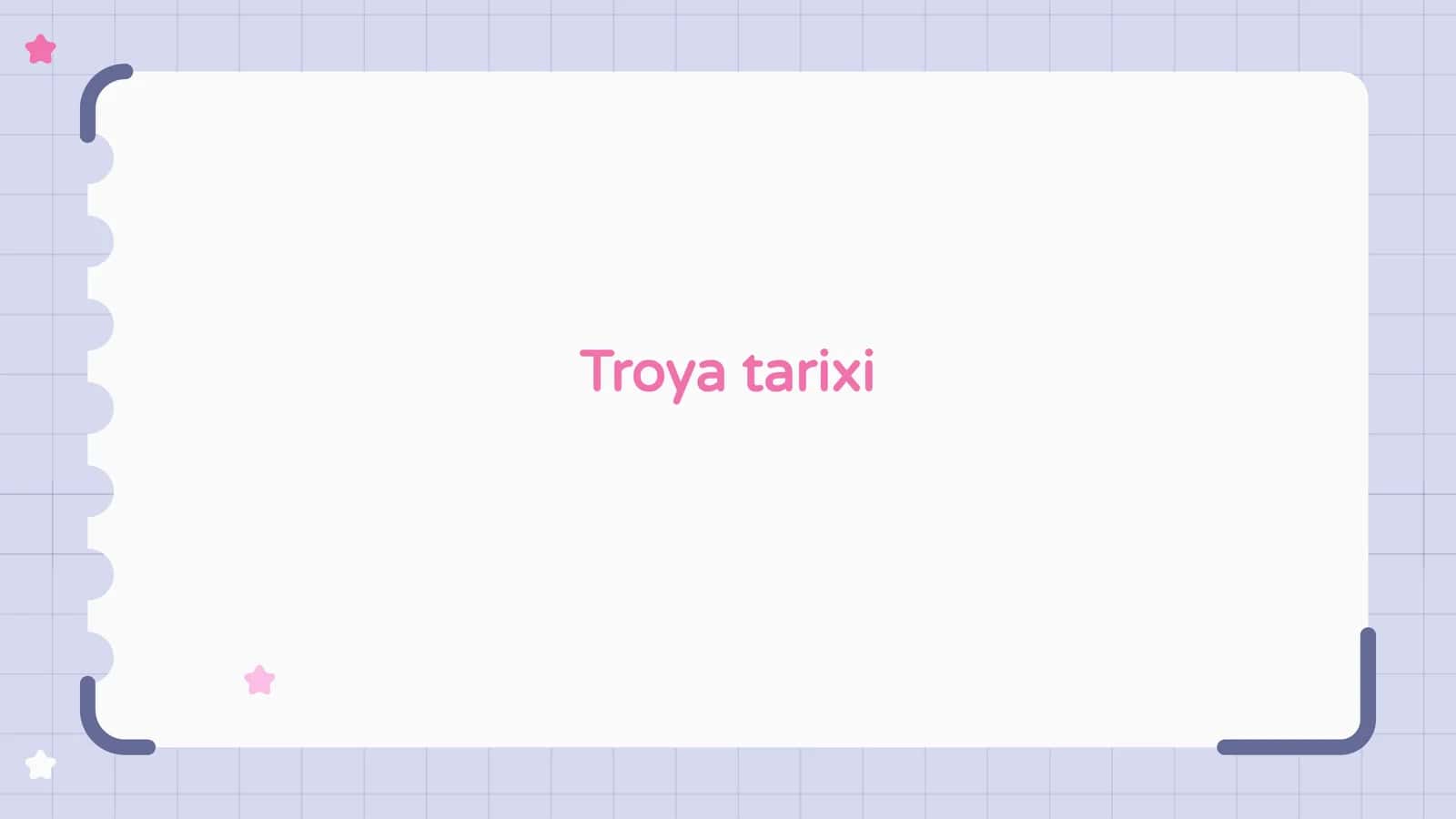 Troya tarixi
