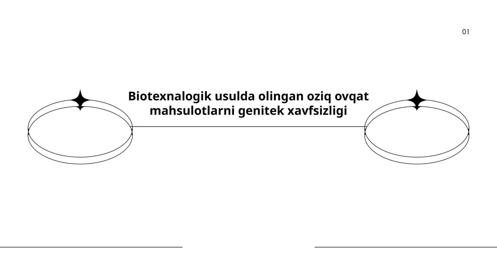 Biotexnalogik usulda olingan oziq ovqat mahsulotlarni genitek xavfsizligi