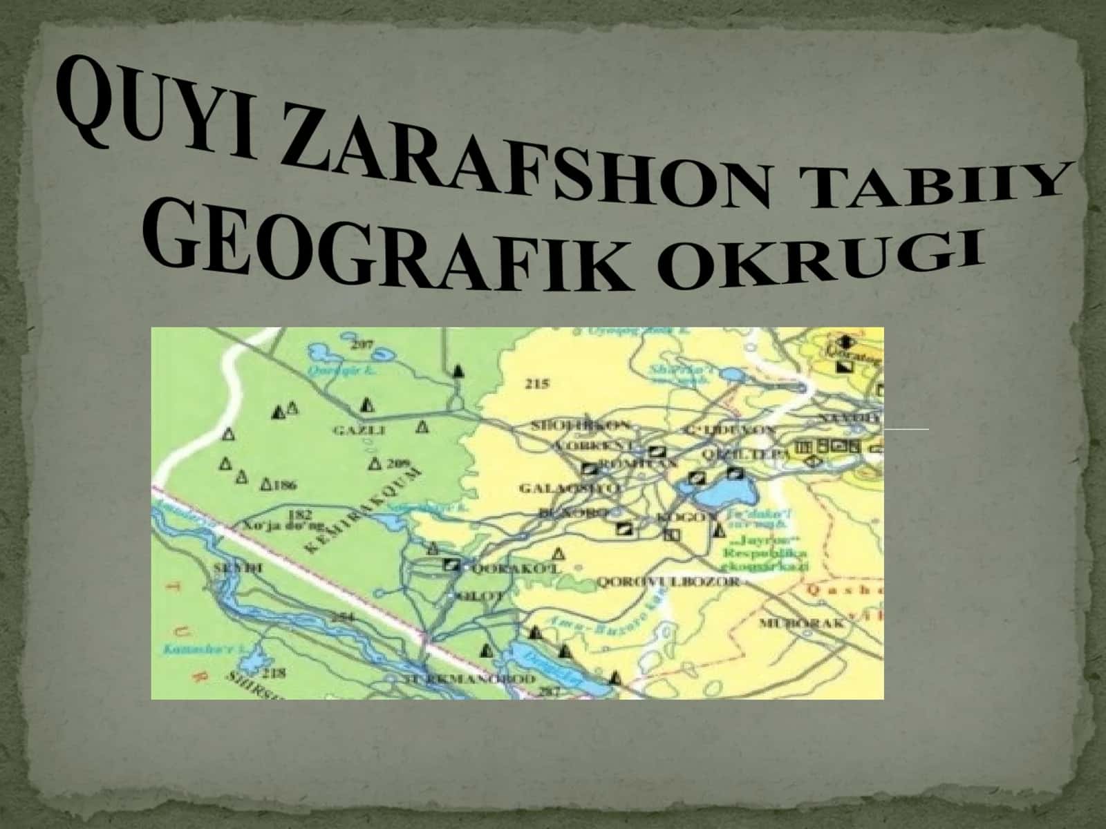 Quyi Zarafshon okrugi