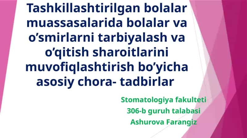 Stomatologiya fakulteti