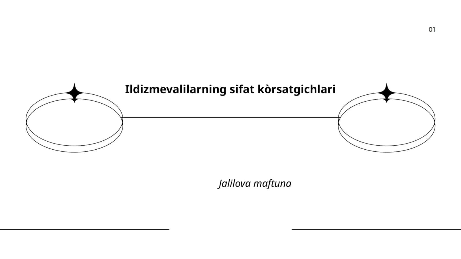 Ildizmevalilarning sifat kòrsatgichlari