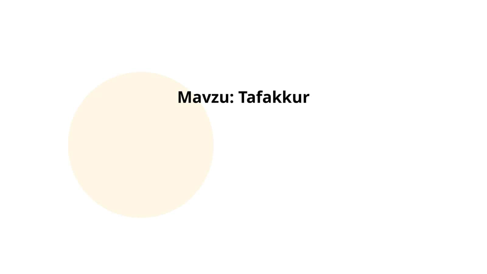 Tafakkur