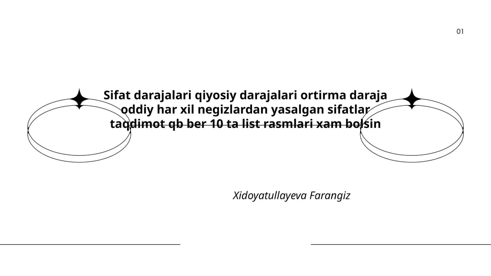 Sifat darajalari qiyosiy darajalari ortirma daraja oddiy har xil negizlardan yasalgan sifatlar taqdimot qb ber 10 ta list rasmlari xam bolsin