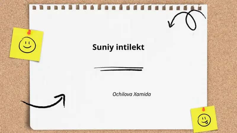 Suniy intellekt
